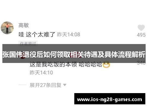 张国伟退役后如何领取相关待遇及具体流程解析
